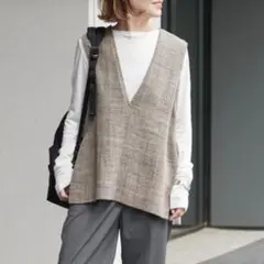 【Spick & Span】ツイードベスト