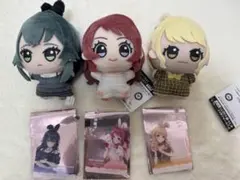 学園アイドルマスター 学マス GiGO限定 ちびぐるみ 全3種　クリアカード