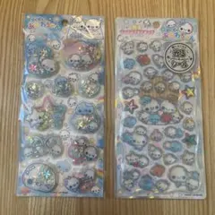 KAMIO JAPAN キャラクターシール 2パックセット　ぷくぷくあわわちゃん