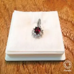 新品未使用 天然ルビーペンダントトップ#