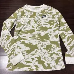 NIKE ナイキ　長袖　カットソー カモフラージュ柄 迷彩