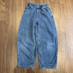 デニムパンツ サイズ140 ウエストゴム