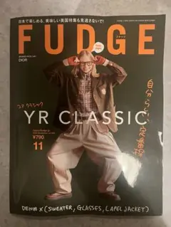 最新号 FUDGE 2025年11月号 YR CLASSIC 特集