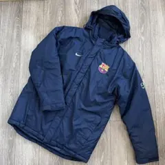 激レア NIKE ナイキ 00s FCバルセロナ 中綿ジャケット ベンチコート