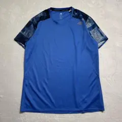 adidas/ランニングTシャツ/climlite/ユニセックス/速乾/良品/M