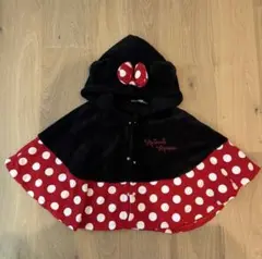 ディズニー　ミニー　ベビーポンチョ