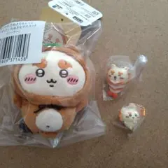 ちいかわ　シーサー　たぬきだもん　くじ　ちいかわ寿司　マスコット　３点セット