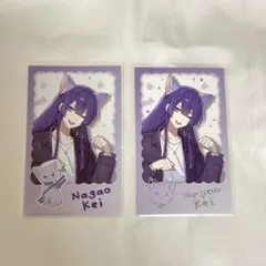 にじさんじ 長尾景 わんにゃんdays チェキ