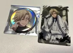 桃源暗鬼 off shot style 缶バッジ 桃宮唾切 カード付き