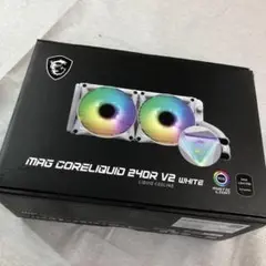 （動作未確認）MSI MAG CORELIQUID 240R V2 WHITE