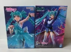 初音ミク BANPRESTO EVOLVEフィギュア 2種セット
