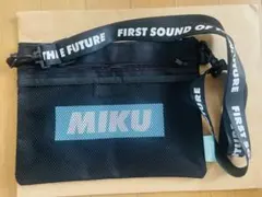 【初音ミク】MIKU サコッシュバッグ 美品