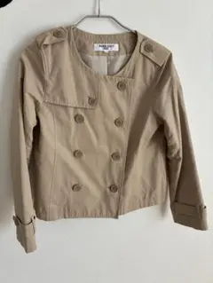 NATURAL BEAUTY BASIC ベージュジャケット S