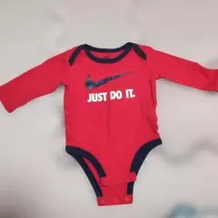 NIKE ベビー ロンパース 長袖 JUST DO IT