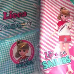 【リカちゃんくじ】SAILORSポーチ3点セット リカちゃん一番くじ