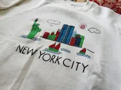 JERZEES NEW YORK CITY スウェット ホワイトのサムネイル