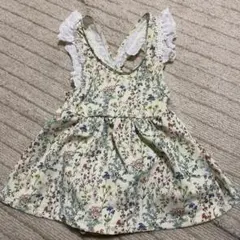 花柄水着　ワンピース　110cm
