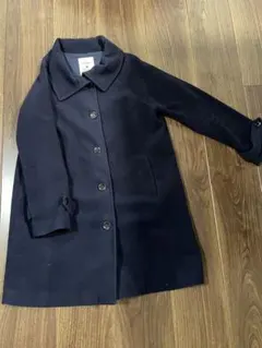 niko and… ネイビー ロングコート