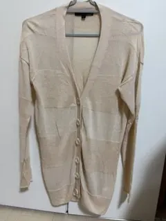 SHEL'TTER ベージュ 長袖サマーカーディガンのサムネイル