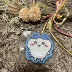 ハチワレ　刺繍キーホルダー