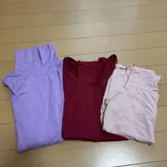 ユニクロ　ヒートテック　エアリズムキャミソール他　3枚セット　140