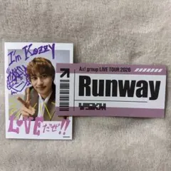 Aぇ! group Runway ミニフォト 小島健 落下物