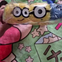 USJ ミニオン ふわふわカチューシャ 青・黄色