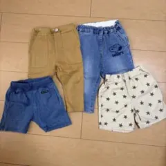 プティマイン　サイズ80 子ども服　キッズ　まとめ売り　長ズボン　ハーフパンツ