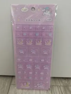 キキララ リトルツインスターズ　タイルシール