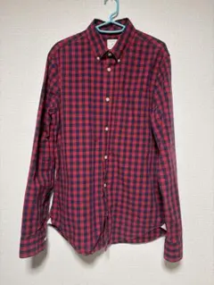 GAP 長袖チェックシャツ M