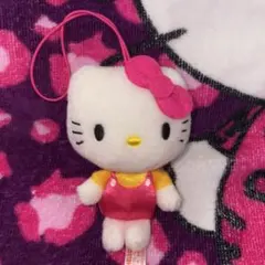 サンリオ ハローキティ ぬいぐるみマスコット ストラップ 約10cm