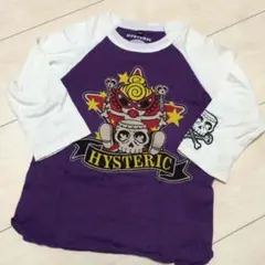 ヒスミニ 七部Tシャツ ヒステリックミニ 送料無料 スカルドクロ 100〜110