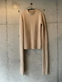 JUEMI ジュエミ ベージュ ニット 長袖 クルーネックのサムネイル