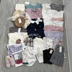 新品含 女の子 キッズ プティマイン お洋服まとめ売り30点