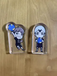 ハイキュー‼︎ アクリルプレート2個セット