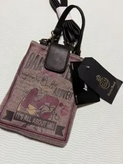 Disney Harris Tweed スマホショルダーバッグ　デイジー　新品のサムネイル