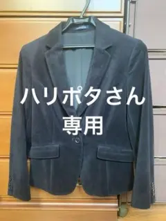 ニューヨーカーのスエード地のような黒のジャケット