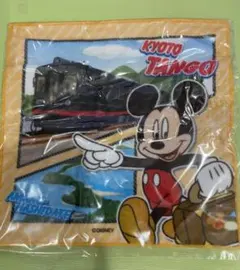 京都丹後鉄道　ミッキー×くろまつミニタオル&ディズニーコラボメモ帳セット