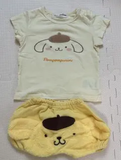 ポムポムプリン Tシャツ(90)＆ブルマパンツ(80)セットのサムネイル