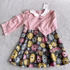 花柄ワンピース ベビー服 子供服 90 女の子