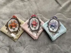 クリスチャンディオール　　　　　　　ハンカチ 3枚