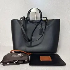 極美品✨現行 コーチ ローグ 2way ブリーフケース ビジネスバッグ ブルー 極美品✨現行 コーチ ローグ 2way ブリーフケース ビジネスバッグ