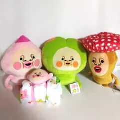 こびとづかん BIGぬいぐるみ 3種セット ブランケット まとめ売り