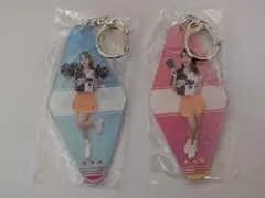 森沢かな オンラインガチャ アクリルキーホルダー2個セット 新品未開封