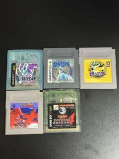 【動作確認済み】ゲームボーイソフト 5セット ポケモン含む