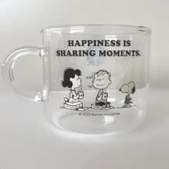 STARBUCKS スタバ PEANUTS スヌーピー 耐熱グラスマグ