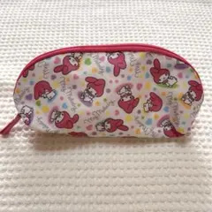 希少　マイメロディ いちご柄 ペンポーチ 新品 希少】平成レトロ マイメロディ ペンケース いちご柄 マイメロ