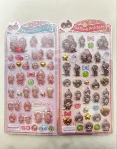 【正規品】モンチッチ うるちゅるポップシール♥︎︎∗︎*゜2個セット　ボンボンドロップ