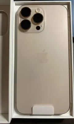 Apple iPhone 16Pro max デザートチタニウム 256gb