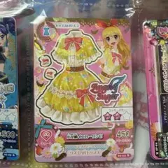 小花柄イエローワンピ アイカツ